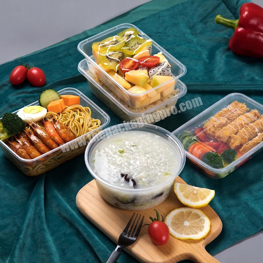 plastic disposable food containers lunch boxes bento boxes