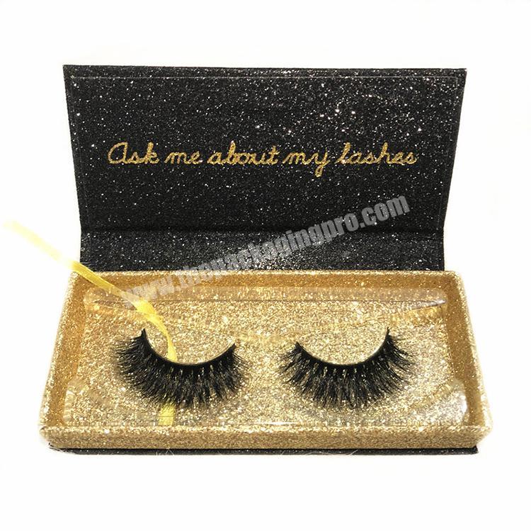 Custom Luxury Paper Private Label Empty Gift Box With Magnetic Closure Eyelash Packaging Box