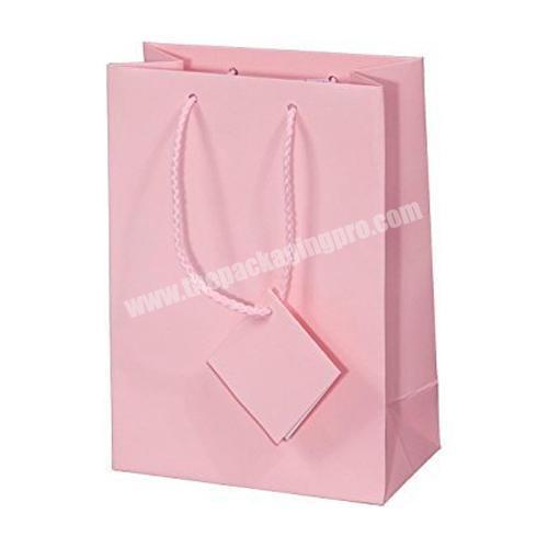 Custom Branded Carrier Bag/Paper Bags Kraft Paper  With twisted Handles
