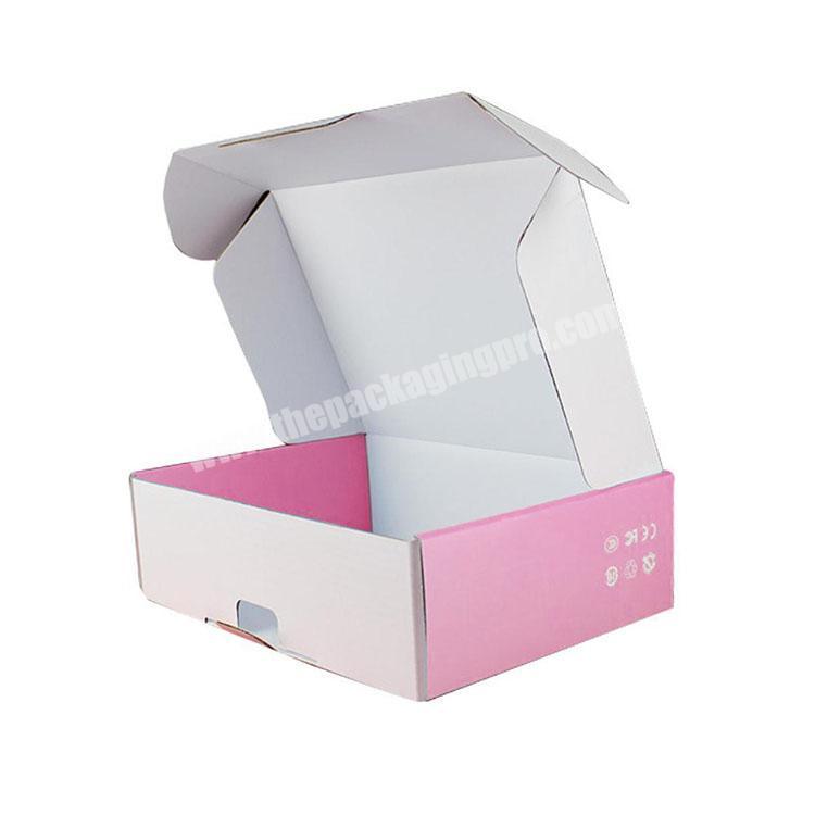 Grey Card Corrugated Material Black Soft Apparel Folding Clear Window Electric Pot Boxes Taobao Packaging Box