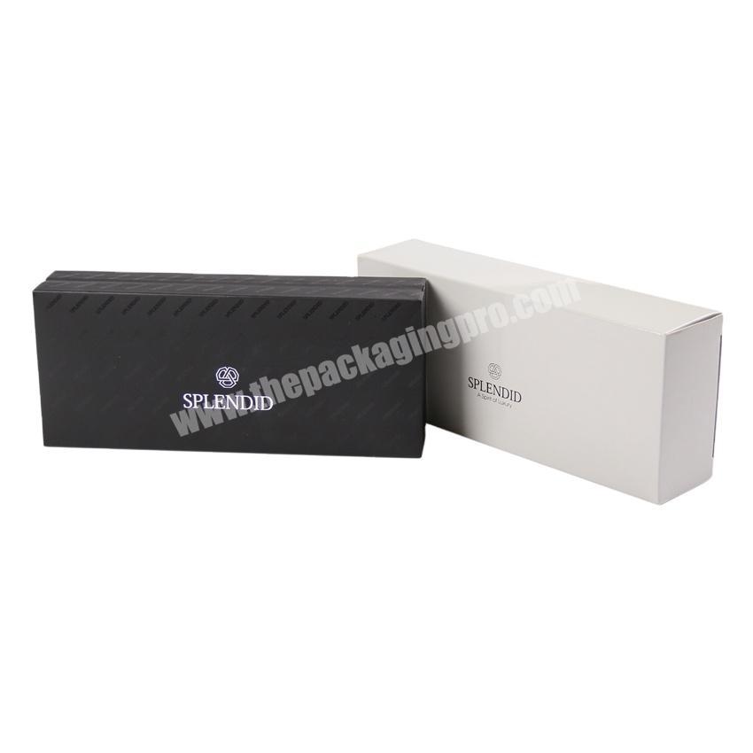 Custom logo printed magnetic closure cardboard paper luxury gift packaging pen box