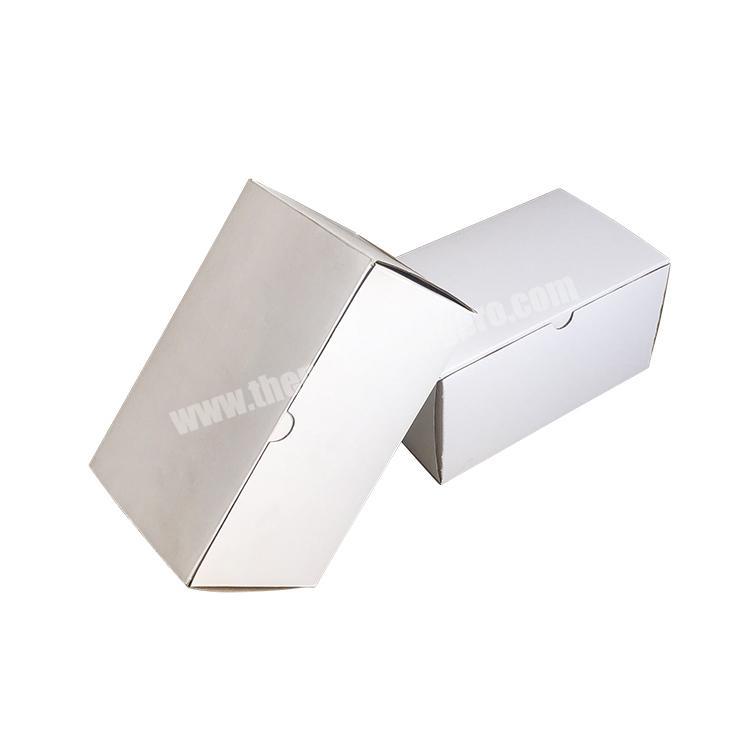 Professional Factory Popular Plain White Or Brown Corrugated Cardboard Small Die Cut Shipping Mailing Boxes