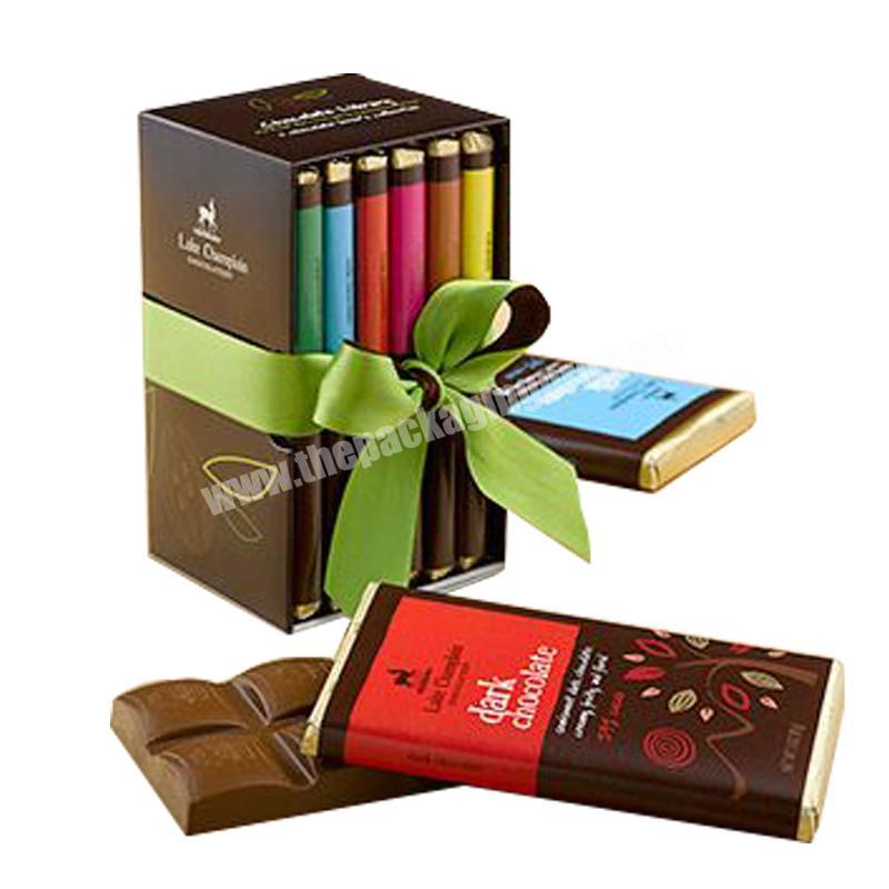 Luxury Valentine Gift Chocolate Bar Packaging Box Candy Chocolate Display Box