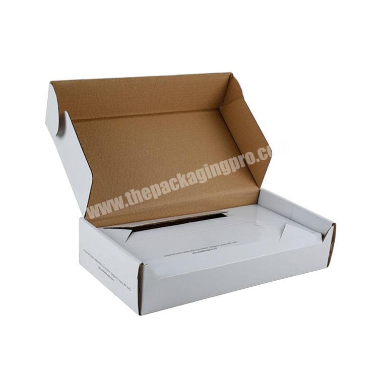 Recycled Gift Color Uv Coating Food Front Tuck Cd Facemask Packaging Corrugated Frozen Seafood Box