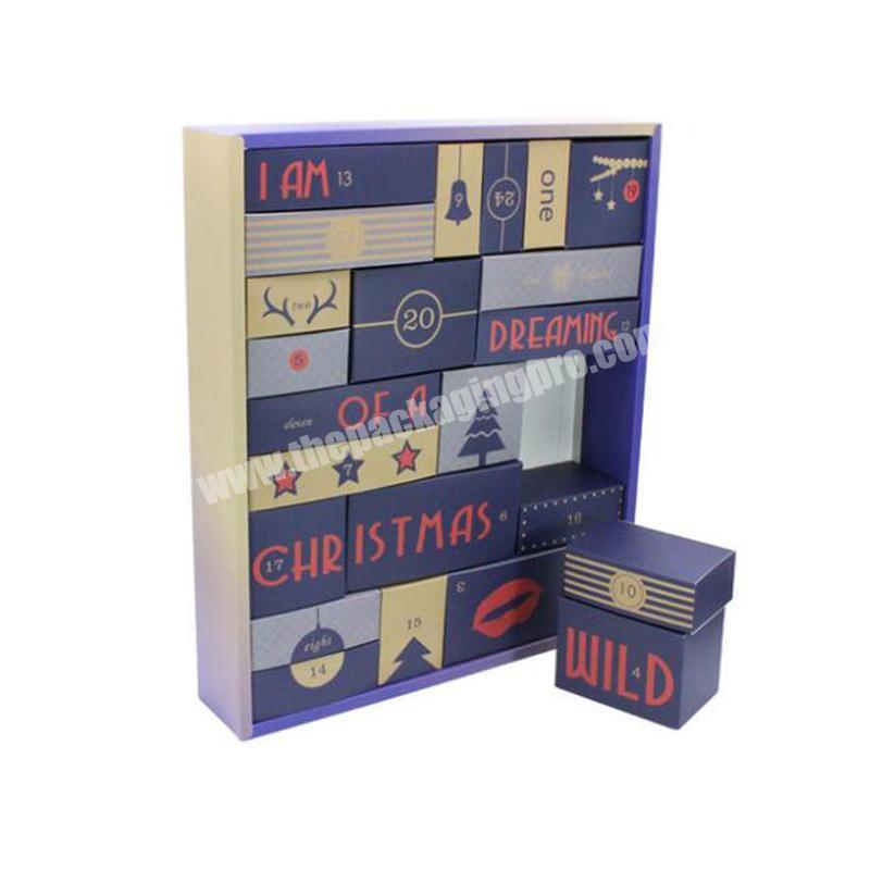 Hot sale in Amazon and Ebey custom luxury ramdan advent calendar gift box