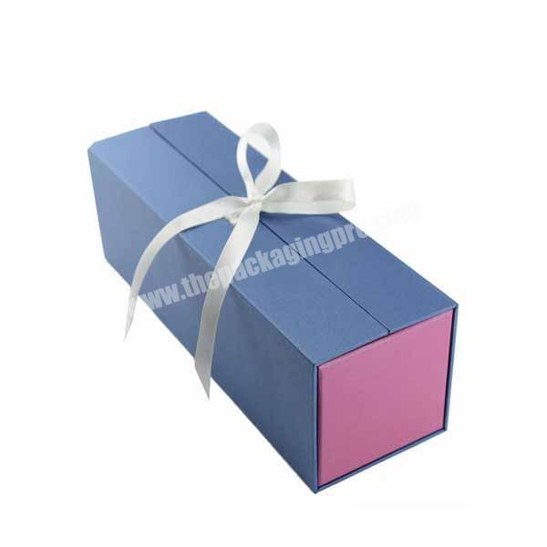 Foldable Recycled Customized Printed Custom Gift For Apparel Clothes Rectangle With Handle Large Size White Folding Paper Box