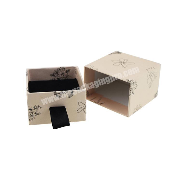 Paperboard Plain White Watch Slide Open Recycled Packaging Sliding Style Luxury Chocolate Drawer Box With 2 Layers