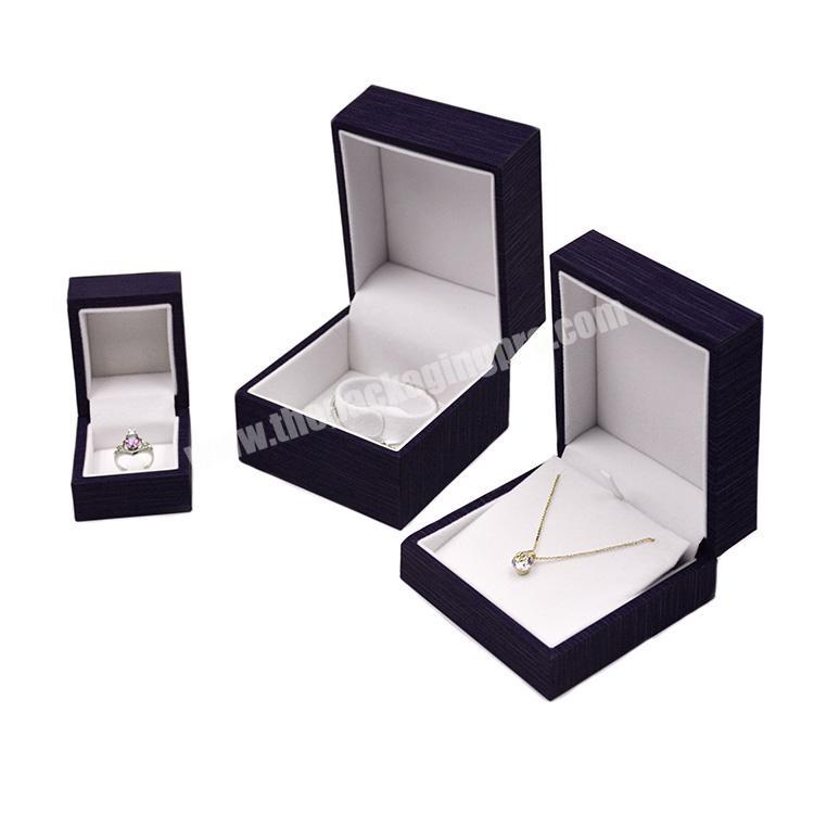 Trade assurance custom black sliding paper drawer gift jewelry box packaging
