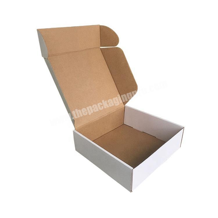 Design Carton Tuck Shipping Sample Mailer Low Moq Large Clothing Packing Luxury Sales Wholesale Corrugated Paper Box