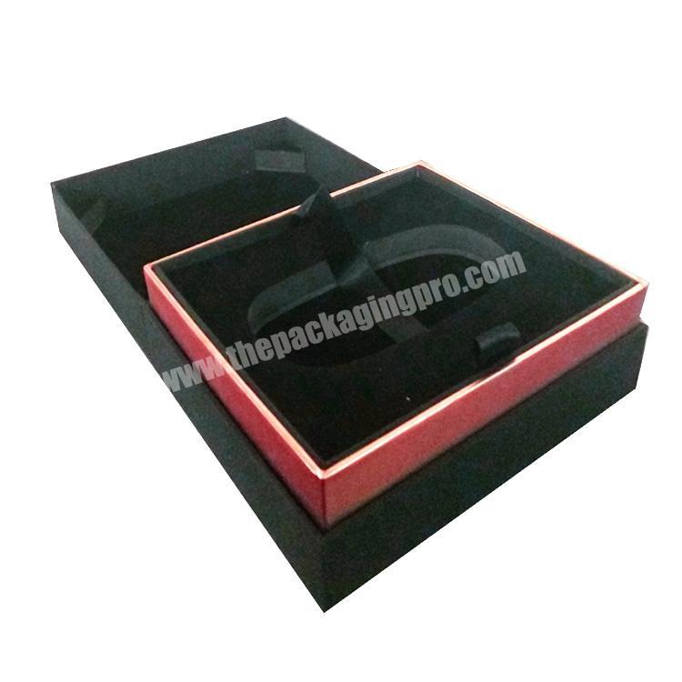 Custom Printed Luxury Perfume With Foam Insert Corrugated Cardboard Gift Boxes Water Bottle Box Packaging