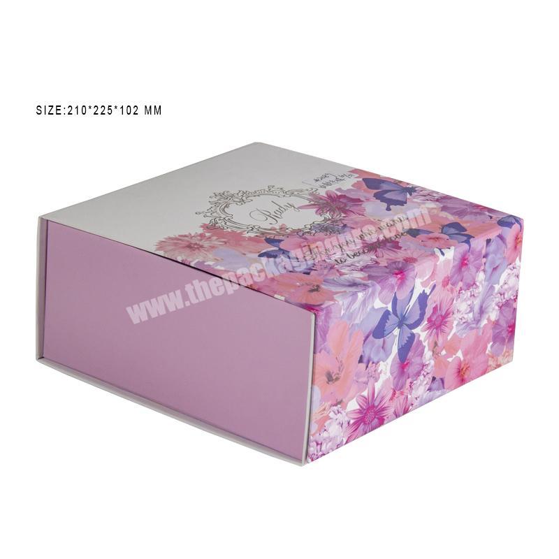 Custom Folding Paper Box Cosmetic Creative Foldable Packing Cardboard Tissue Gift Packaging Boxes