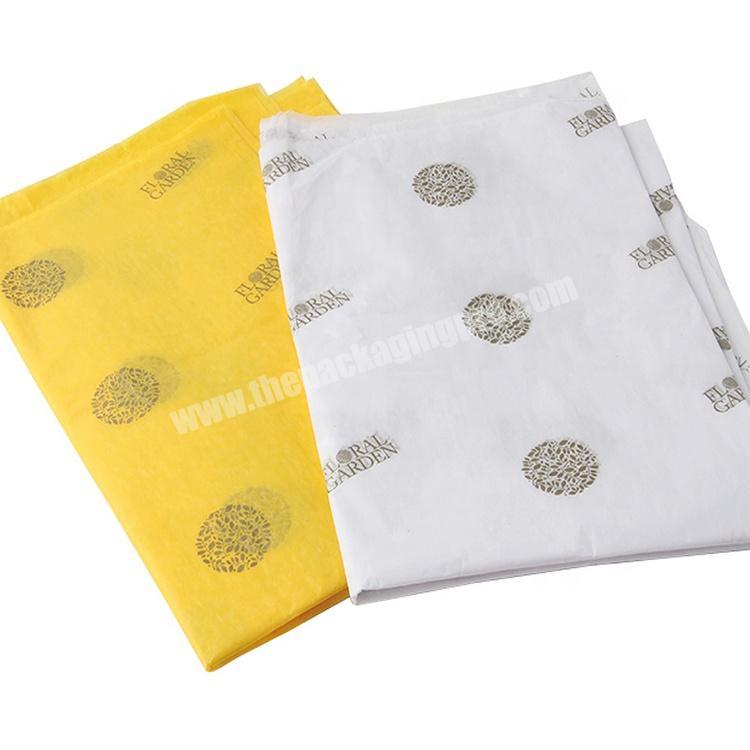 Cheap custom printed logo wrapping garment tissue paper gift tissue paper