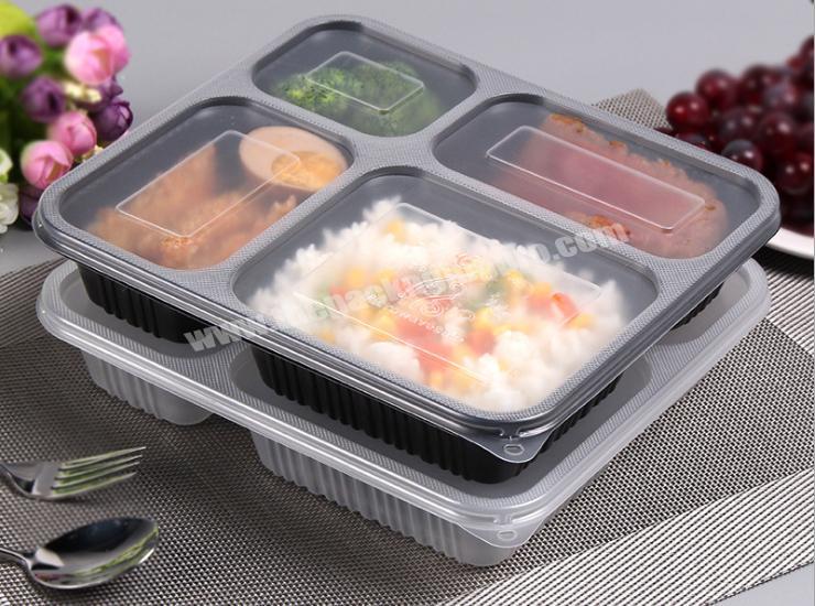 plastic disposable food containers lunch boxes bento boxes takeaway box food  container for fast food