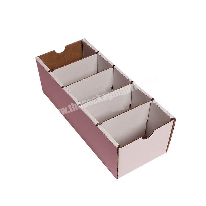 Foldable Storage Divided Compartment China Paper Printing Logo Recycle Custom Part Bin Divider Corrugated Cardboard Box