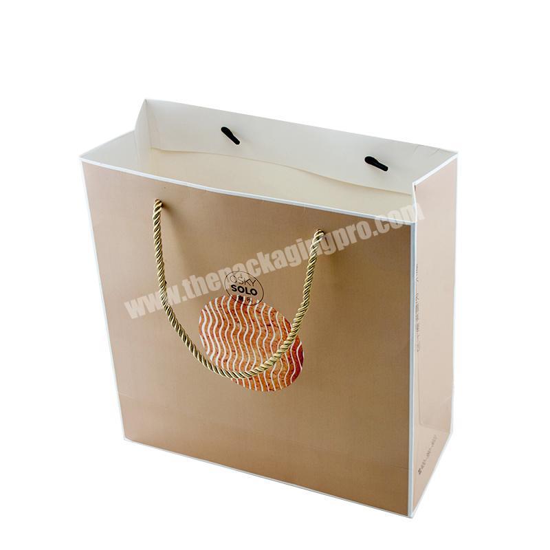 2020 Eco-friendly Offset Printed Shopping Gift Paper Bag