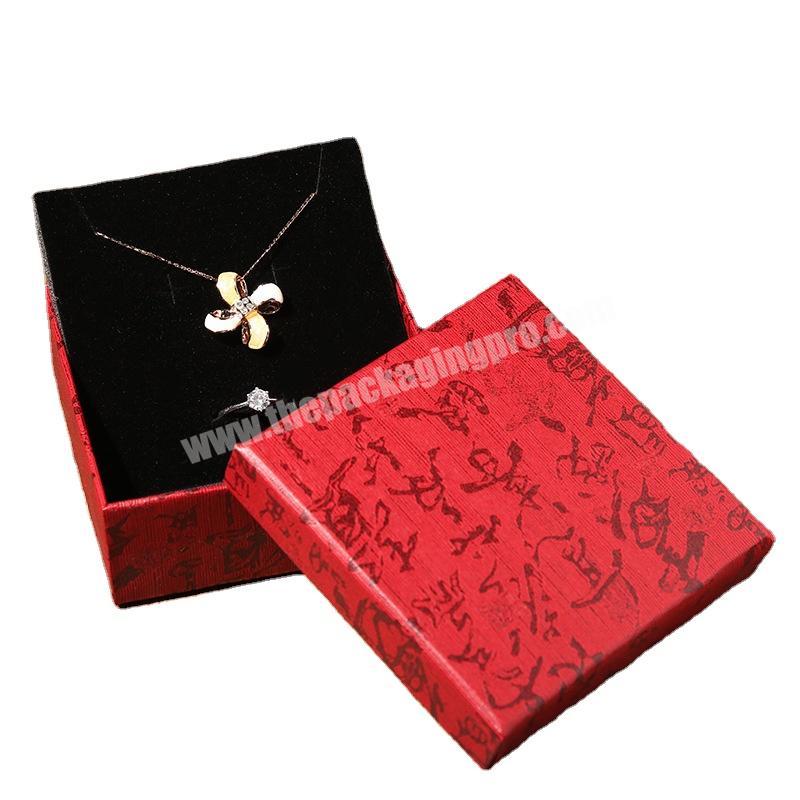 2020 High Quality Custom Luxury Craft Gift Paper Jewelry Packaging Box