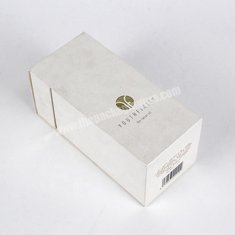 2021 Custom Rigid Cosmetics Gift Paper Box With Lid Top and Bottom Paper Box For Candle Packaging Box