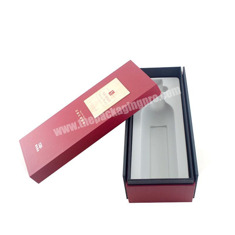 China Supplier Wholesale Paper Custom Paper Cardboard Wine Gift Paper Box, Wholesale Gift Box