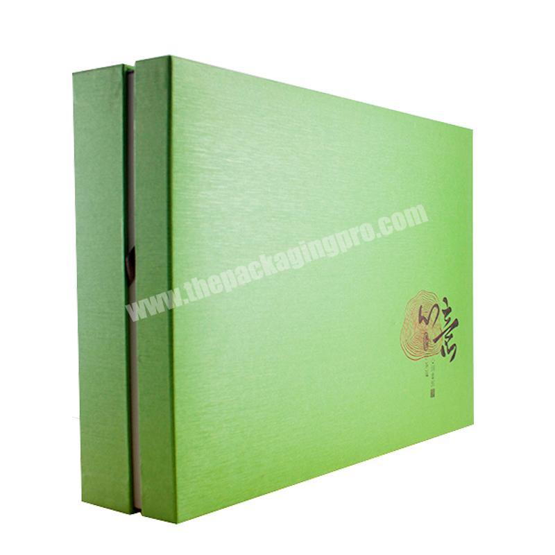 Custom Design High Quality Grey Board Tea Packaging Gift Box