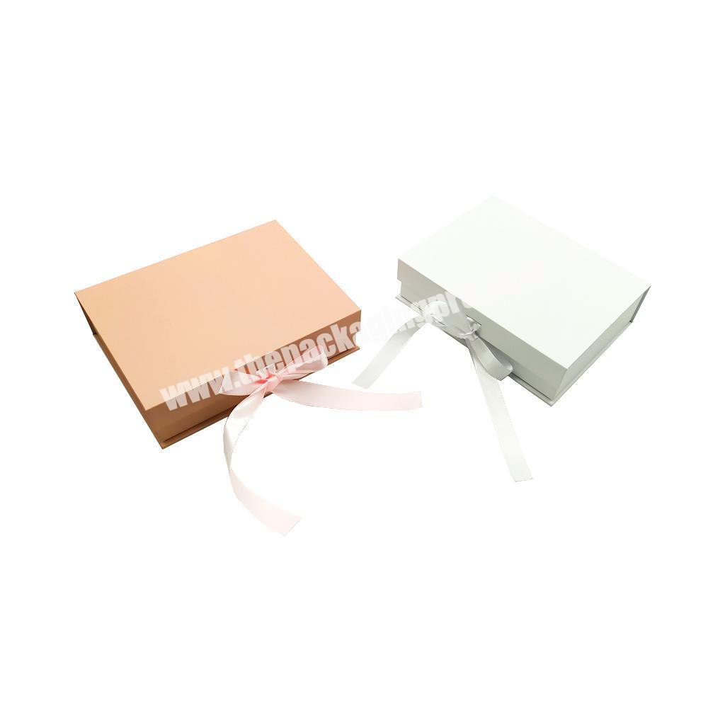 Paper shopping cardboard packaging collapsible gift boxes