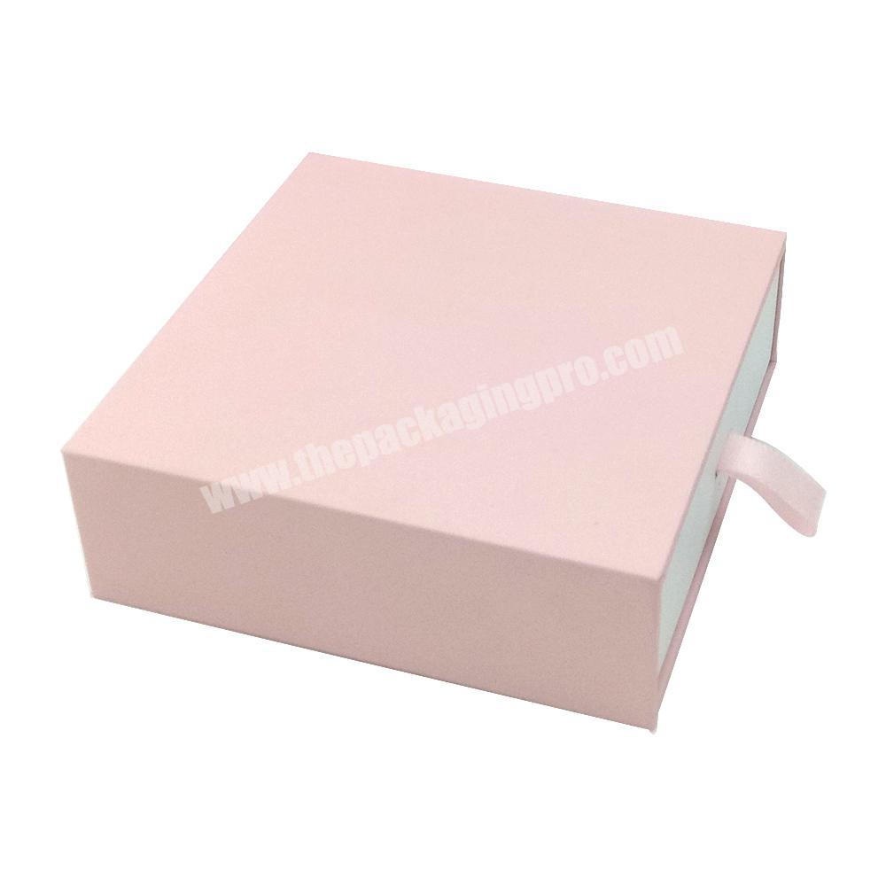 Custom logo luxury paper wholesale drawer gift box