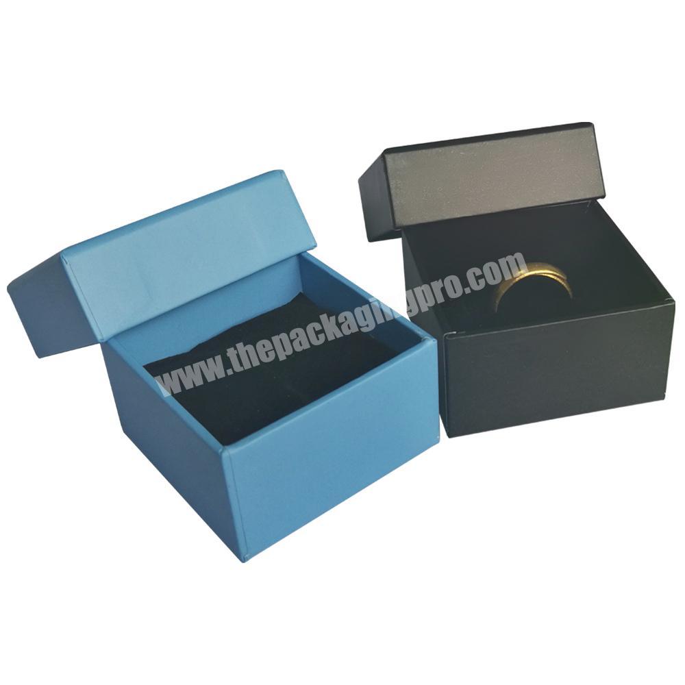 Custom logo print luxury wholesale small jewelry box
