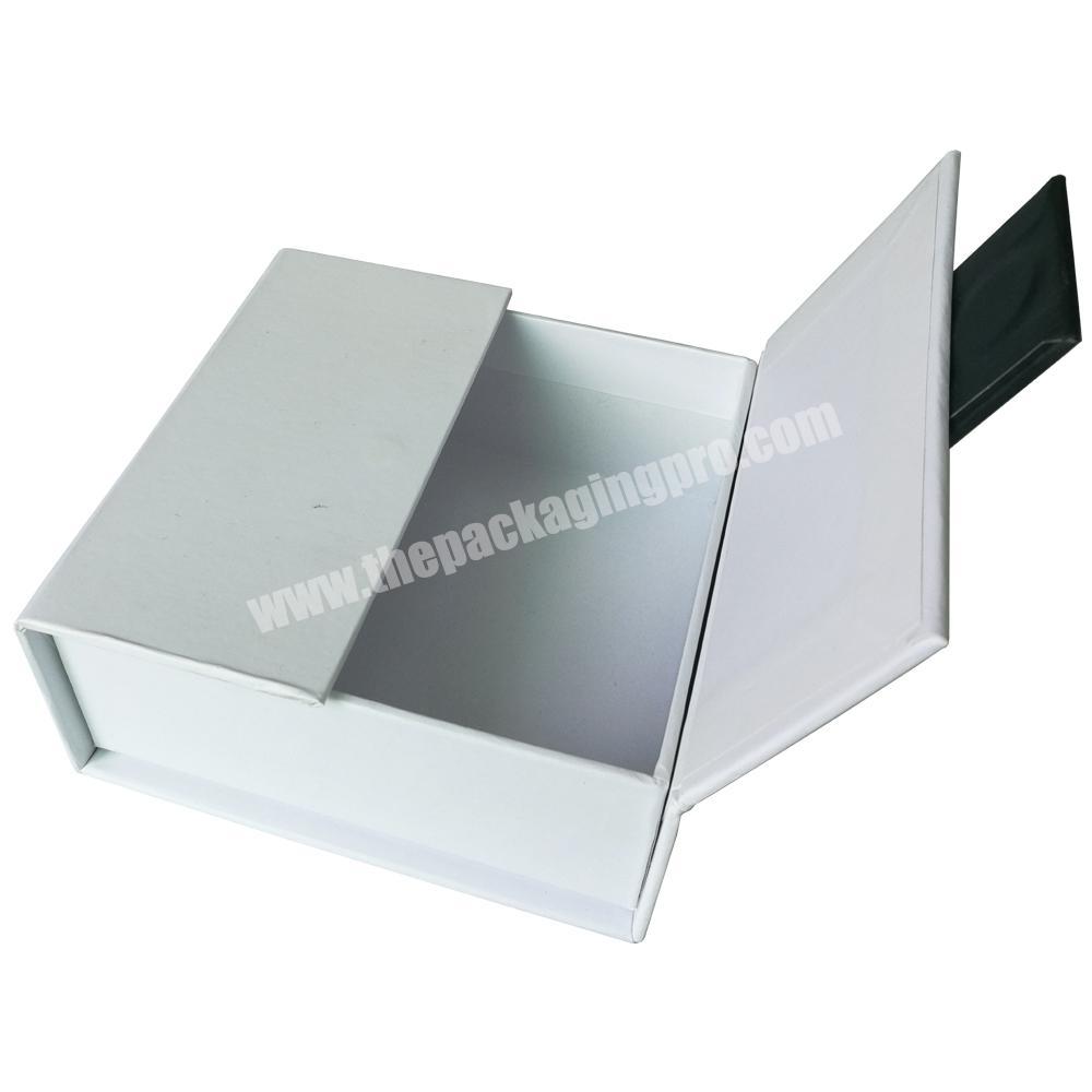 Custom logo print packaging magnetic closure gift box