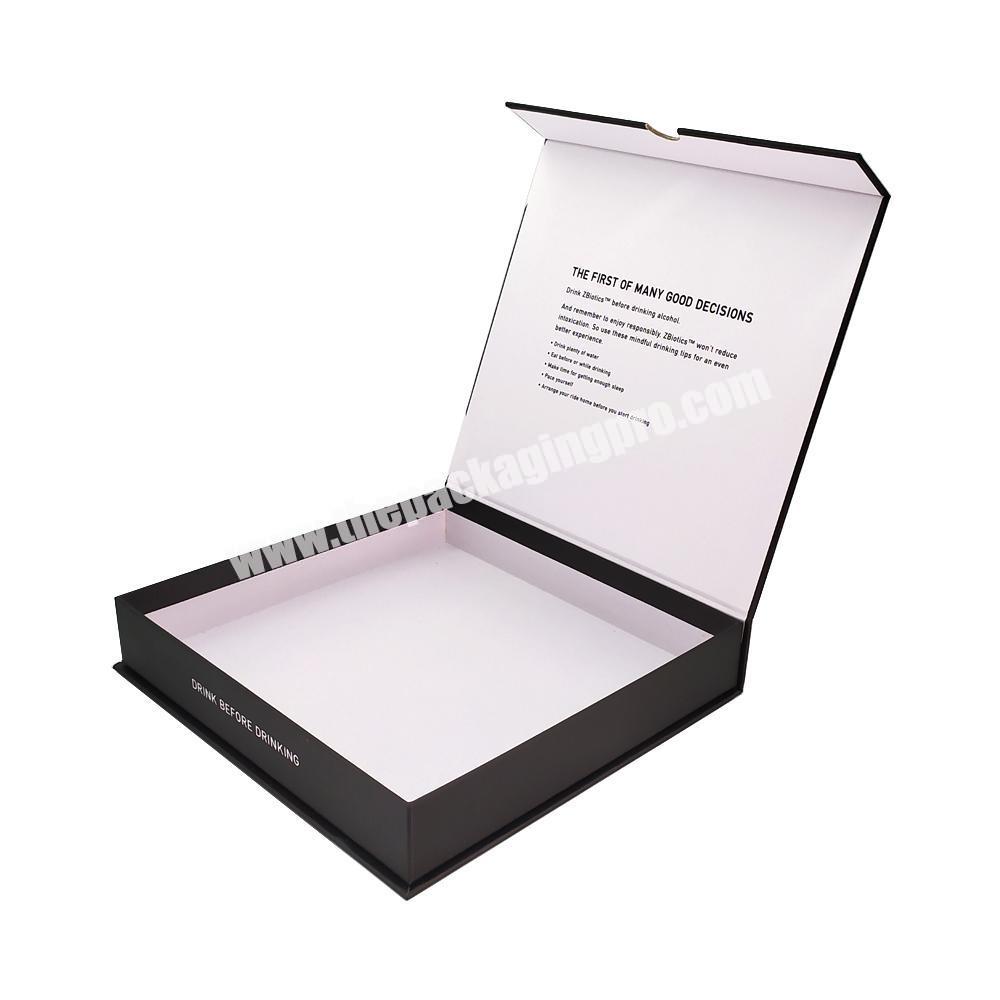Custom luxury empty cardboard paper magnetic packaging gift box