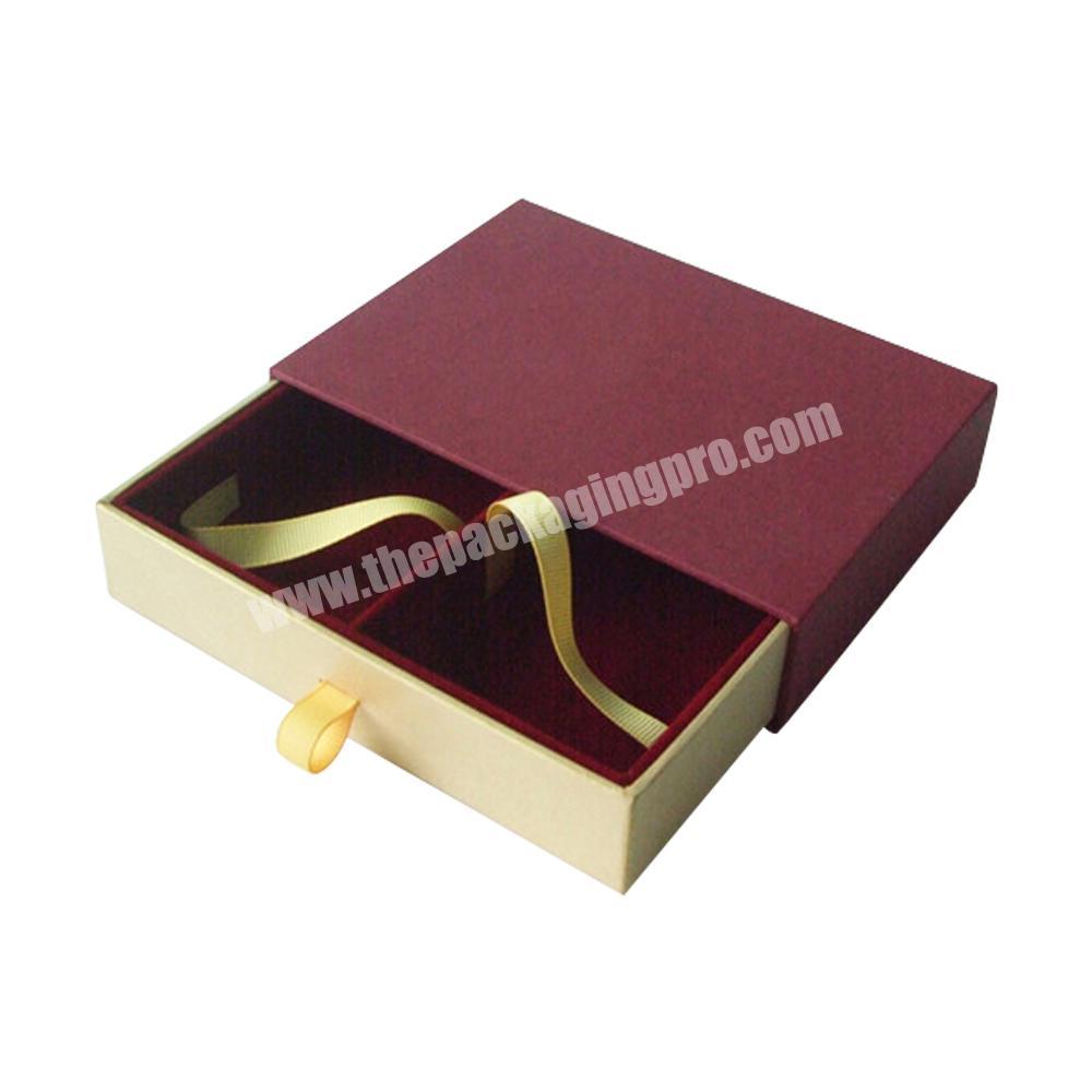 Custom print paper packaging favor wedding candy gift box