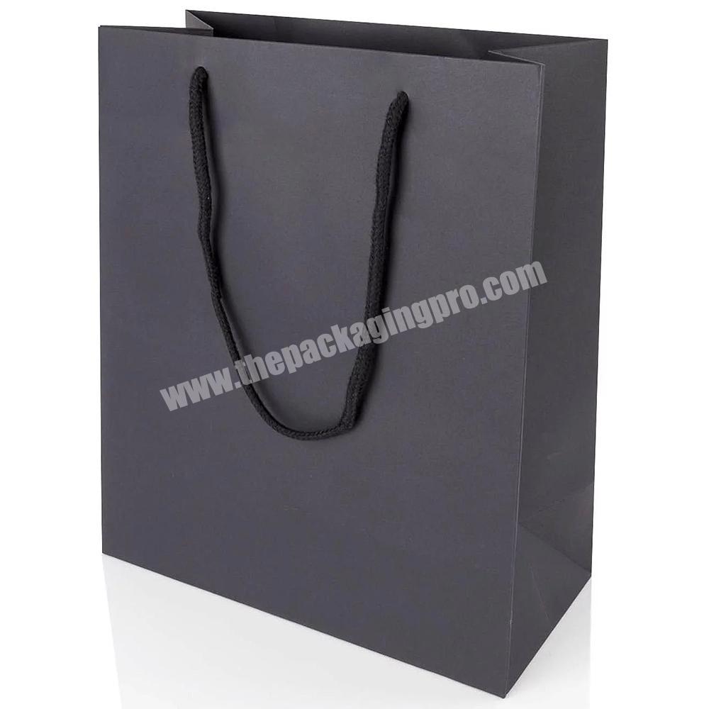 Custom printed gift paper shopping packaging bag