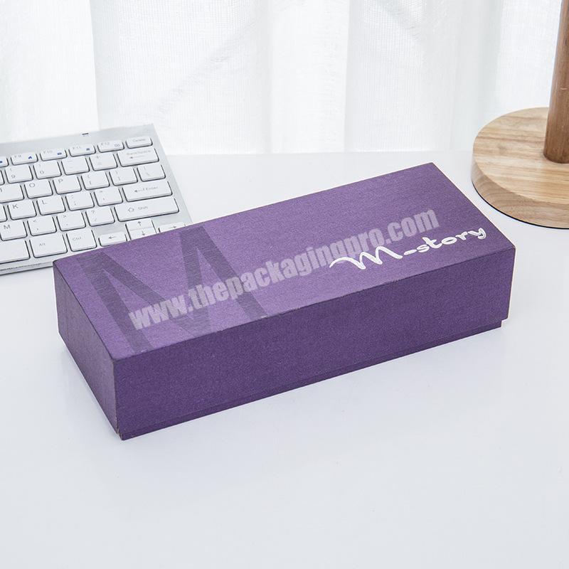 Customized logo Special Paper Top Lid and Bottom Base Gift Packaging Box