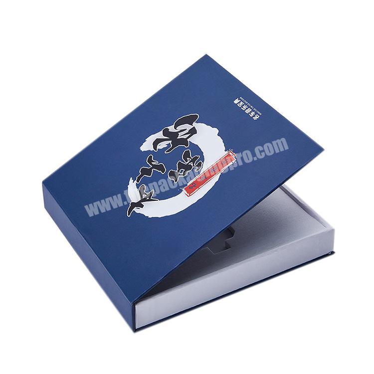Customized plain display paper box packaging ,electronic paper box With Foam Insert