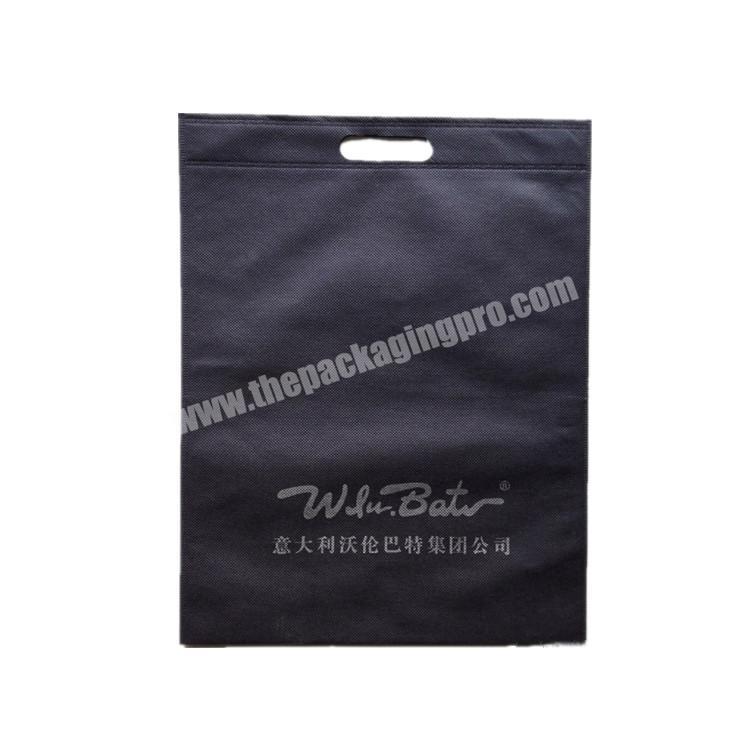 Dark blue nylon fabric packaging bag for clothes