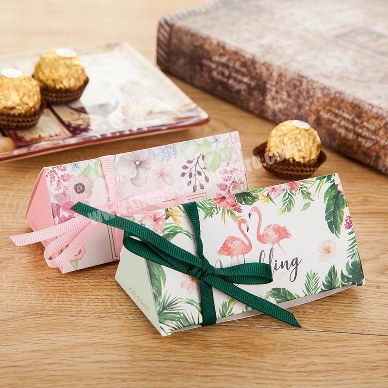 Factory Custom Luxury Cardboard Paper Gift Packaging Box For Chocolate