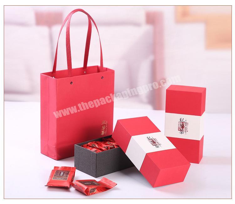 Factory High Quality Custom Printed Logo Tea Paper Packaging Gift Box