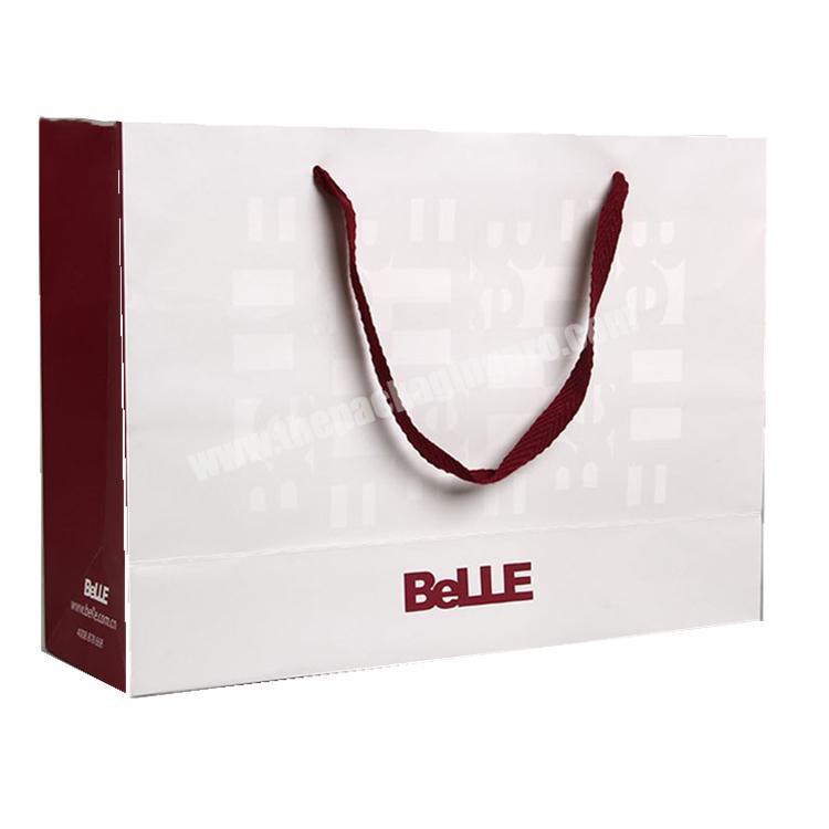 Free Design & Supply Eco-friendly Paper Bags With Handles For Women Coat And Skirt
