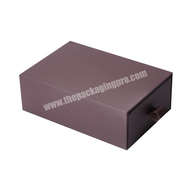 High Quality drawer paper brown box,chocolate paper packaging gift box