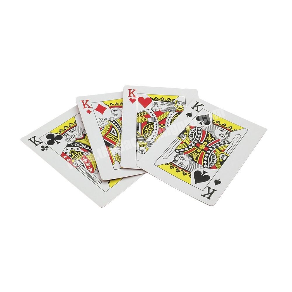 High quality customized printed paper playing card