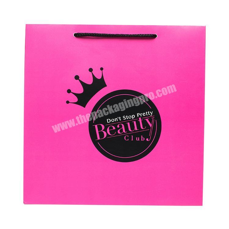 Hot Sale Luxury custom print gift paper bag,wholesale paper bag with handle
