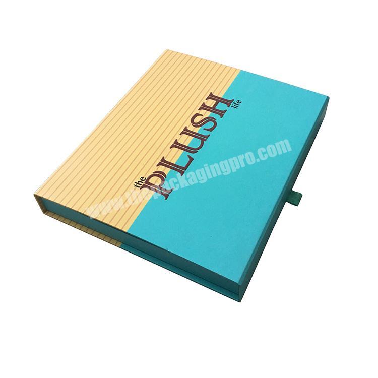 Hot selling custom big paper suitcase gift box,paper box packaging for clothing