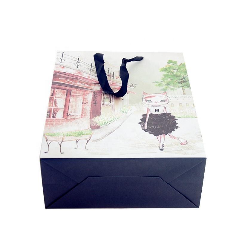 Hot selling high quality customize paper bag manufacturer paper bags with your own logo