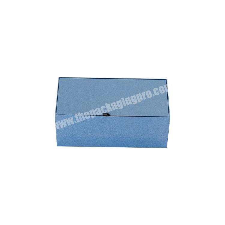 Hot selling wholesale luxury custom design paper gift packaging box with foam Insert