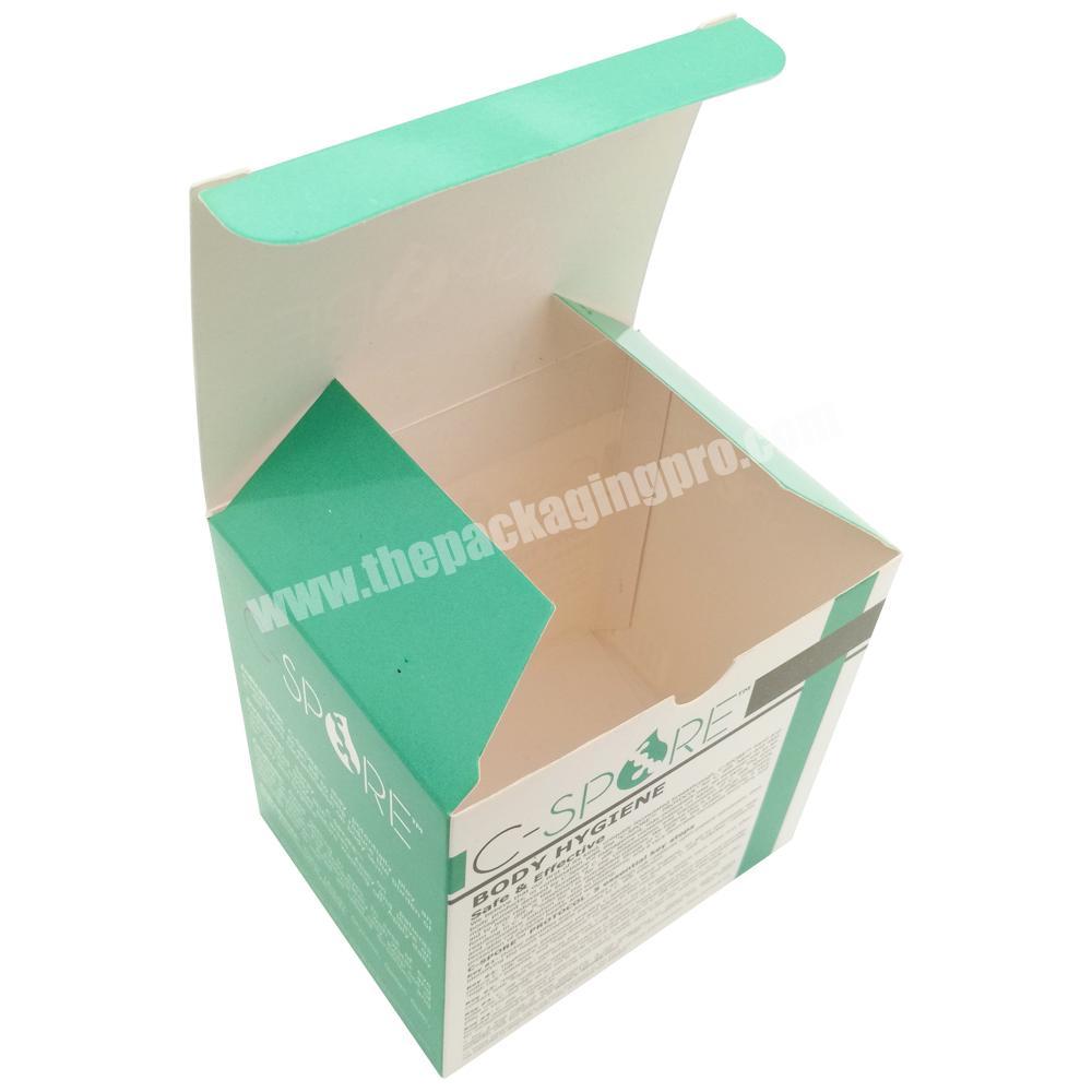 Luxury custom high quality 300 gsm paper box packaging