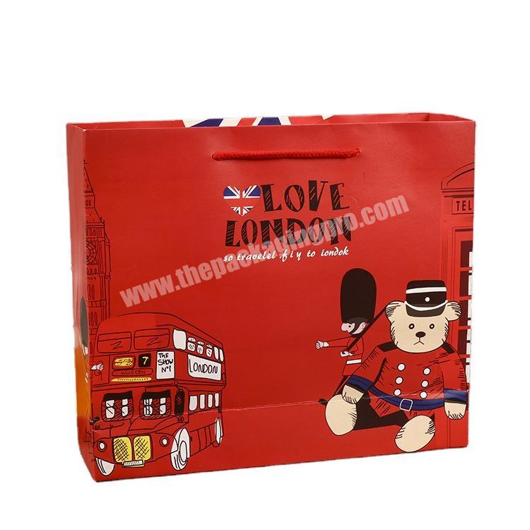 Manufacturer direct sales custom packing paper box packing paper box with handle