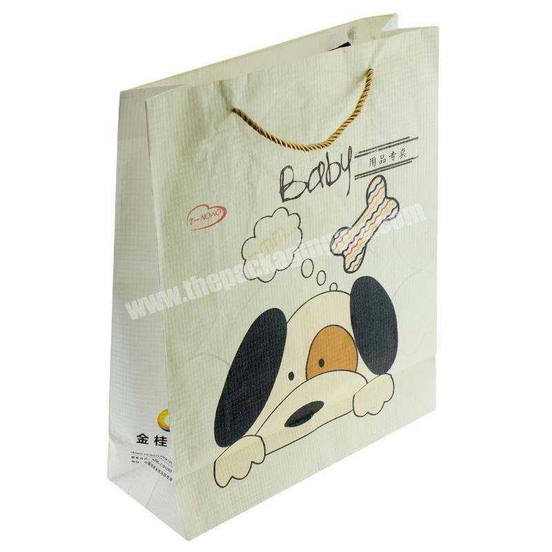 Manufacturer direct sales paper shopping bag shopping paper bags with logos
