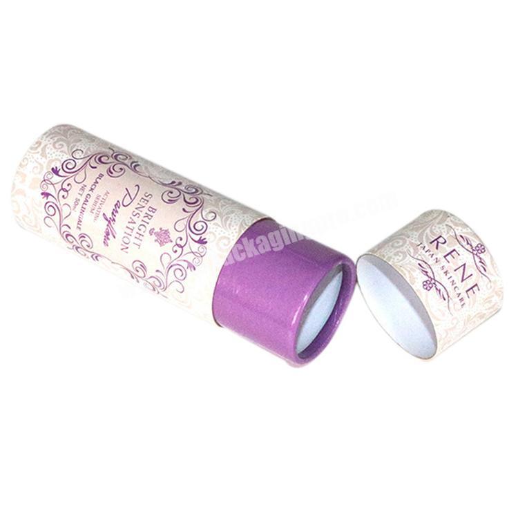 New Style Custom Logo Skin Care Paper Box Round Paper Tube Packaging Box, Small Paper Box For Cosmet
