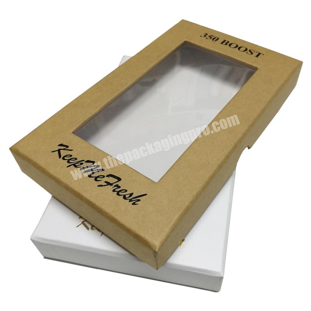 OEM custom black printing peugeot usb gift box and small packaging USB box for packing USB with EVA tray and PVC window