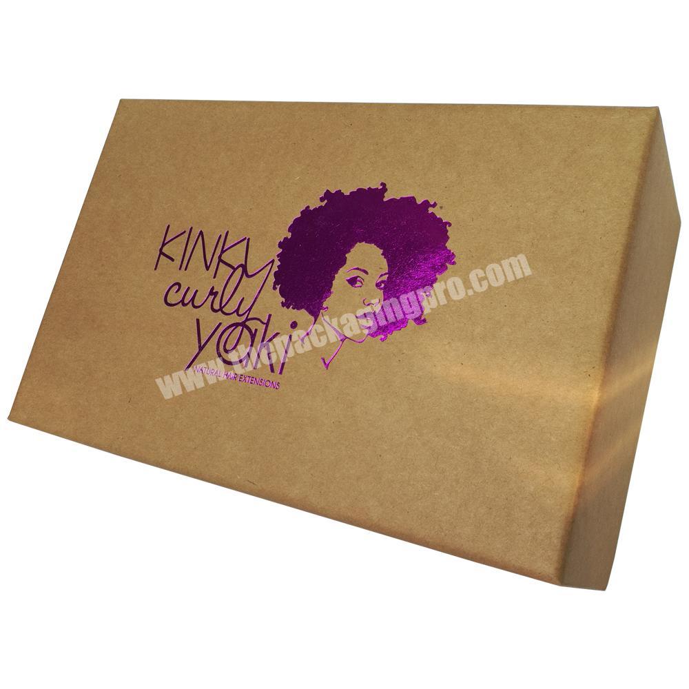 OEM custom brown kraft paper gift box packaging for mens belt and wallet with handmade rigid luxury paper box package