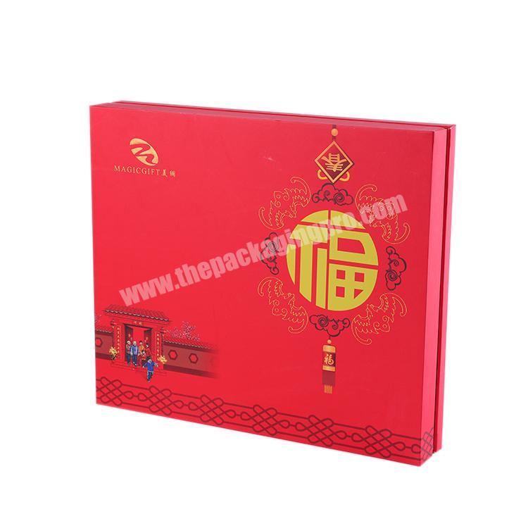 Top Quality red paper board gift box,storage box paper for Silk scarf