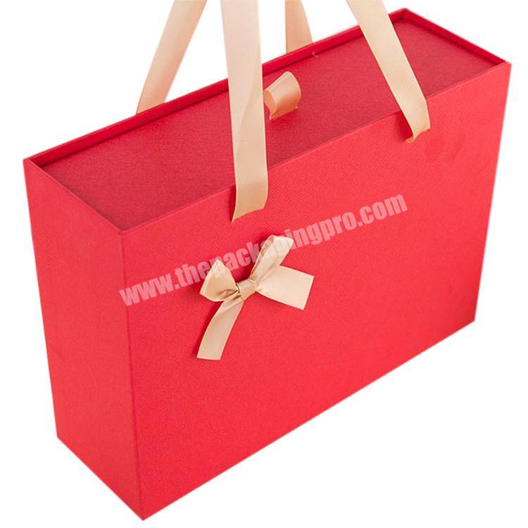 Whole Sale High Quality Paper Box Draw-draw-Handle Box  With Drawer-type Gift Box And Portable Gift Set For Gift